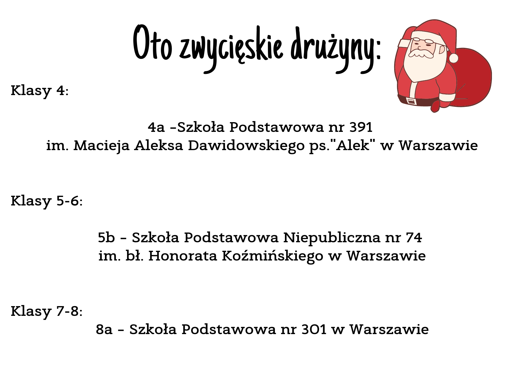 Mikołajkowy Konkurs Matematyczny