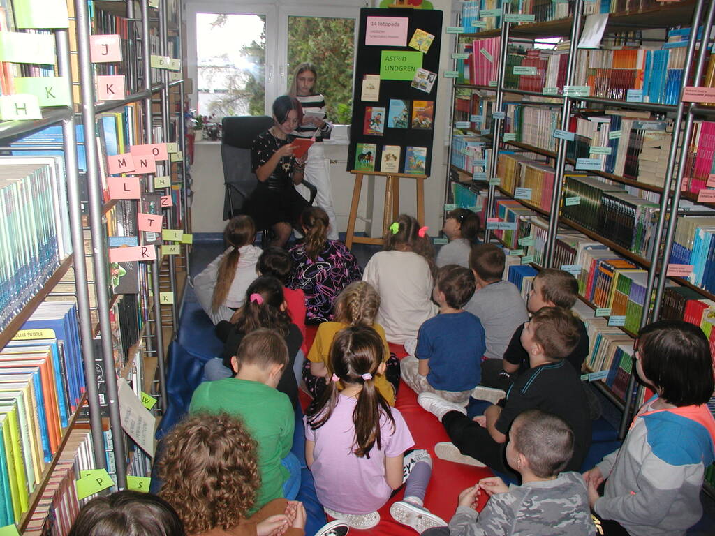 Urodziny Astrid Lindgren w bibliotece