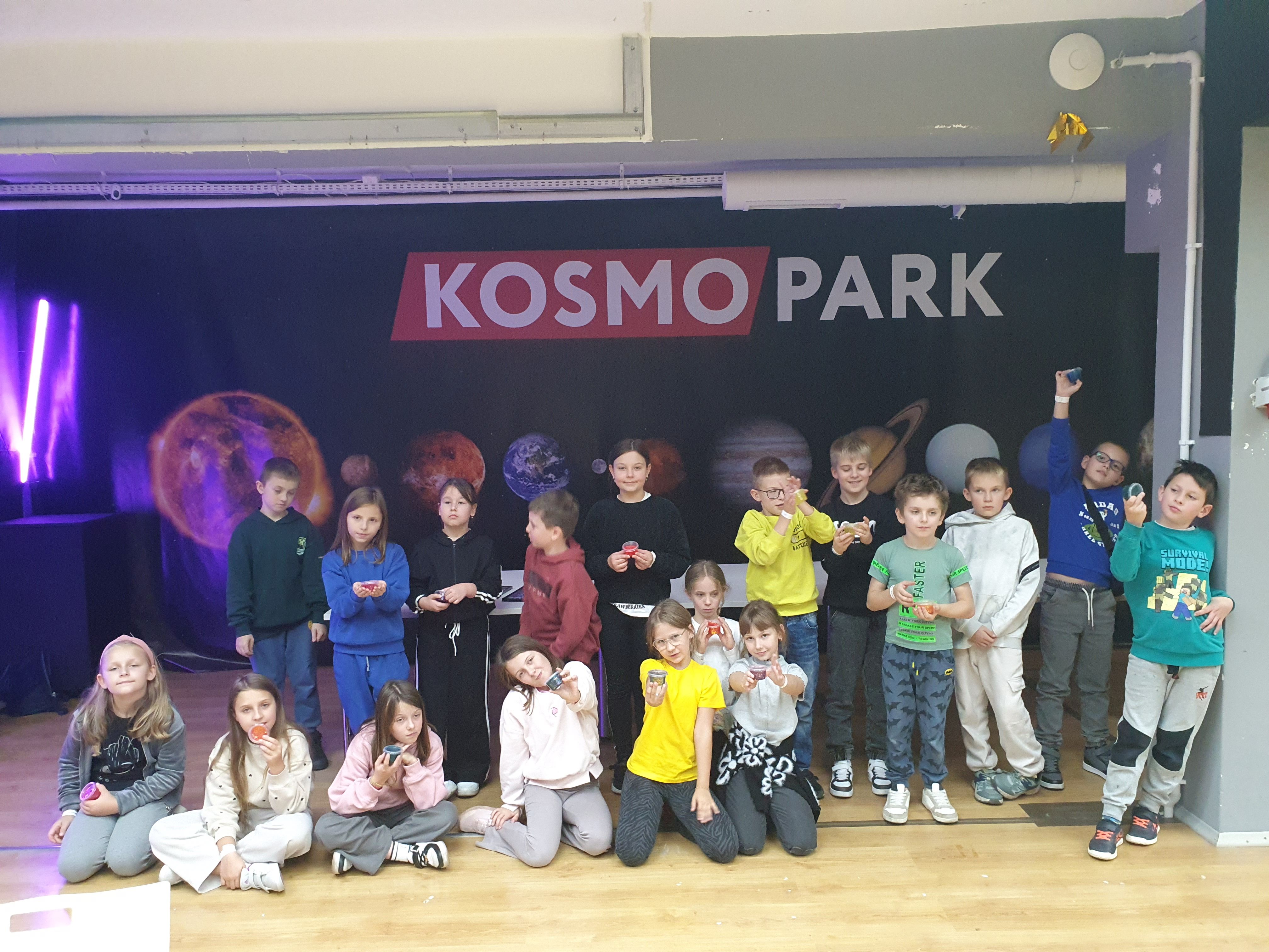 Wizyta klasy 3c w Kosmoparku